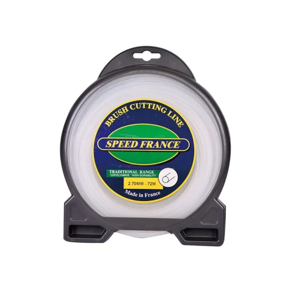 [SPEED FRANCE] Nylon Cord (2.7Øx72M, Round, White)