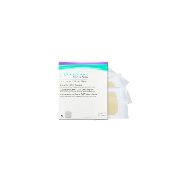 [CONVATEC] DuoDERM Extra Thin (10cmx10cm, 10 sheets, Hydrocolloid Dressing)