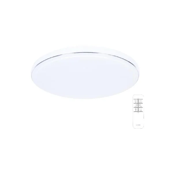 [FOCUS] LED Round Simple Circular Ceiling Light + Remote (60W, 550x60mm)