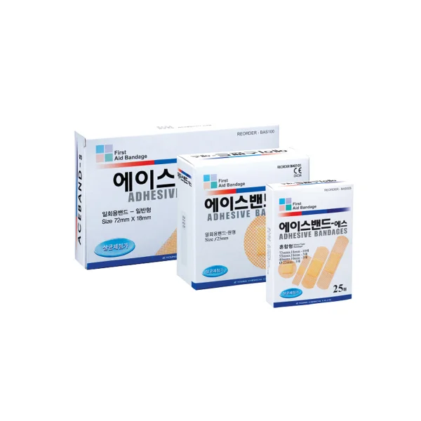 [YOUNG CHEMICAL] Ace Band - S Disposable Bandage (38x38mm, Square, 160 pcs)