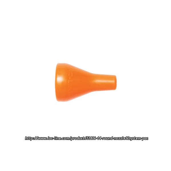 LOC - LINE Bellows Nozzle 59863=51803 (1/ 2 inch Round Nozzle)