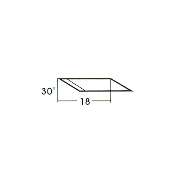 [NT] Cutter Blade - Design BDC - 200P 0.38T*4mm*18mm (30') (40 Blades)