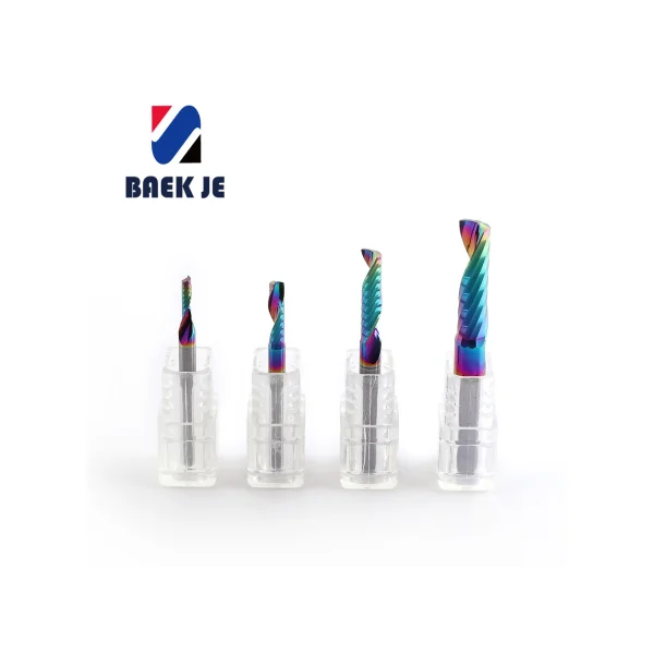 BAEKJE 1NW 1 - Flute DLC Coated Straight Carbide End Mill 1NW325