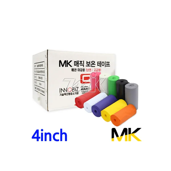 [MYUNGIN KOREA] Magic Insulation Tape (MK) Green 4 - inch *13M* 60 Rolls/ Flame Retardant