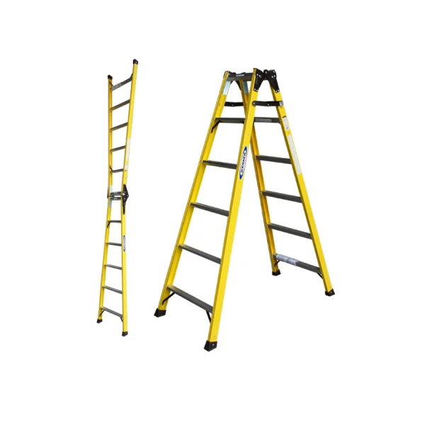 GEUMCHANG FRP - SL18 Non - conductive Safety Type A 6 - step Insulated Ladder