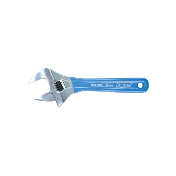 [IREGA] Wide Jaw Monkey Wrench (Color Grip) 10"