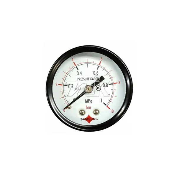 [SAMSUNG GAUGE] Pressure Gauge Type D (40mm) 10KxPT1/ 8 (Calibration Included)