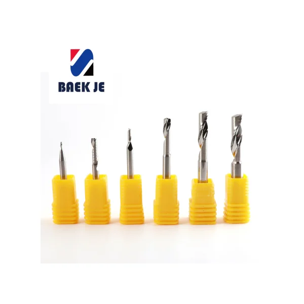 BAEKJE 1FAM Single Flute Aluminum Carbide End Mill 1FAM822