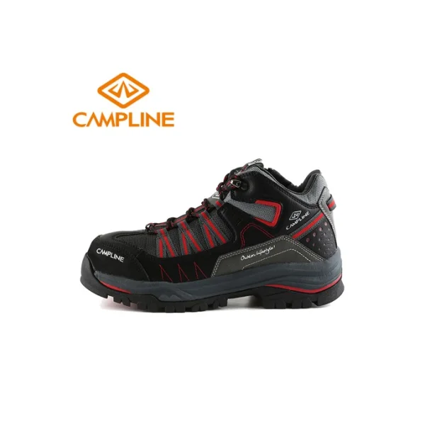 CAMPLINE Terra 6 - inch Safety Shoes (265mm, Black)