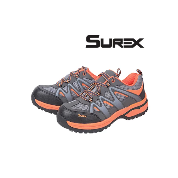[SHUREX] 4 - inch Safety Shoes REX - 423 (Orange+Gray, 245mm, Work Shoes)