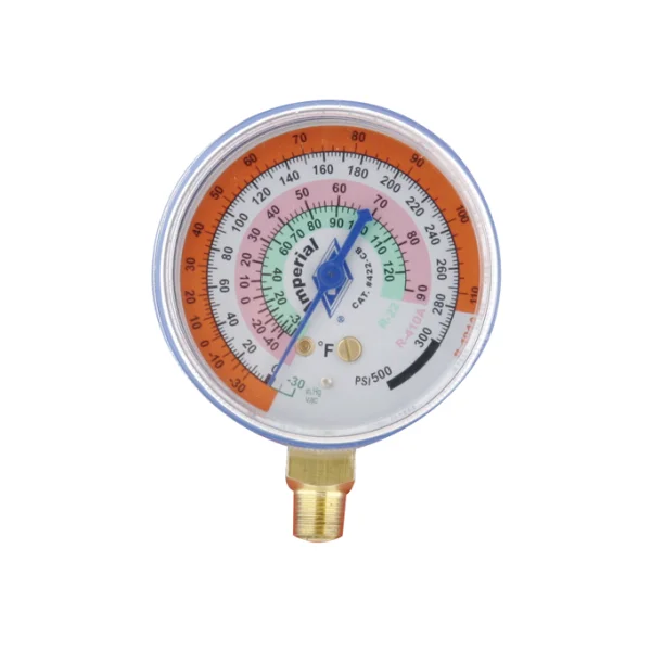[IMPERIAL] New Refrigerant Gauge 422CB (Low Pressure Blue, 1 pc)