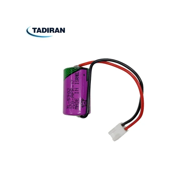 Tadiran TL - 5902 C805550 - 2P 3.6V 1200mAh Lithium Battery for Calorimeters and Meters