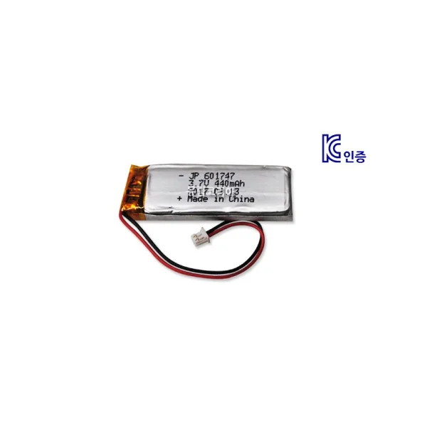 [JP] Lithium Polymer Battery 3.7V 601747 440mAh
