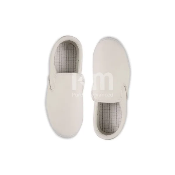 KM PVC Anti - static Shoe KMSD - 06 (White/ 295mm, Anti - slip/ Electrostatic Discharge)
