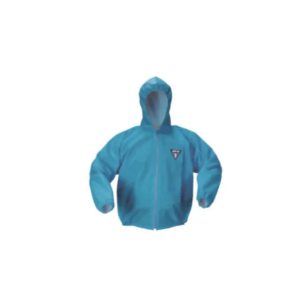 KLEENGUARD Protective Coverall Top/ Jacket 43112 A30 (Sky Blue, XL)