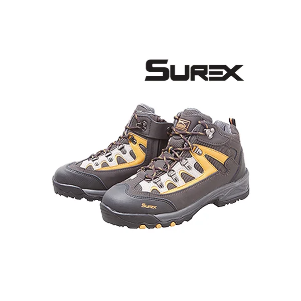 [SHUREX] Safety Shoes REX - 518 (Dark Brown, 280mm, Work Shoes)
