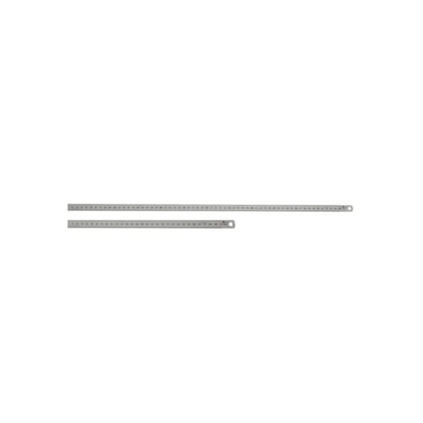 [SHINWA] Stainless Steel Ruler S - 13269 (600mm, Matte/ Flexible)