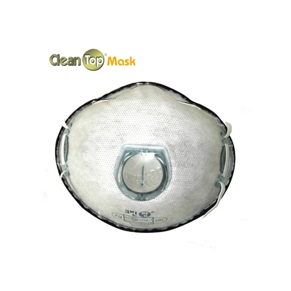 Evergreen/ CleanTop Respirator 326V (1 PACK=10EA/ Grade 2/ Hook Type/ Exhaust Valve)