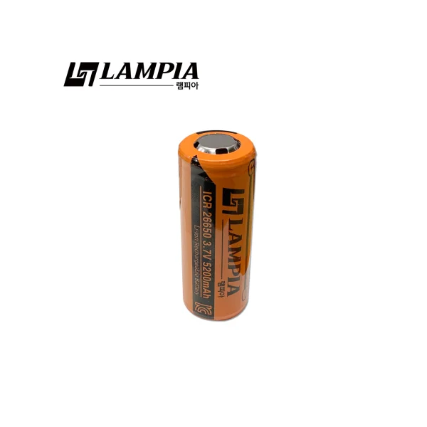 [LAMPIA] Lithium - ion 26650 3.7V 5200mAh with Protection Circuit
