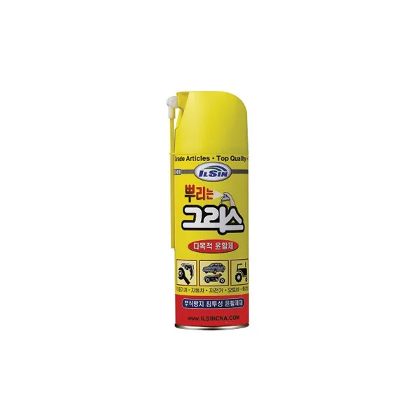 [ILSHIN C&A] [Ilshin] Aerosol Grease (420ml, Spray Grease/ Lubrication/ Rust Prevention)