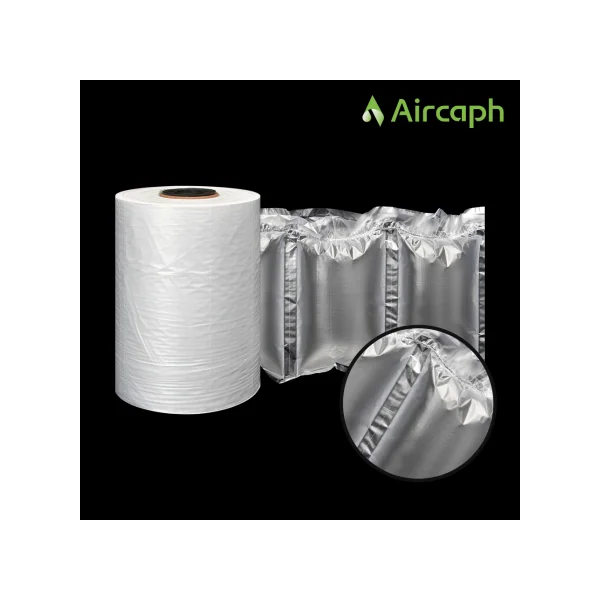 Aircap Air Pillow Bag Block Type (20um/ 20x10cm/ 500m, 4 Rolls, Bubble Wrap/ Air Cap/ Roll/ Cushioning Material)