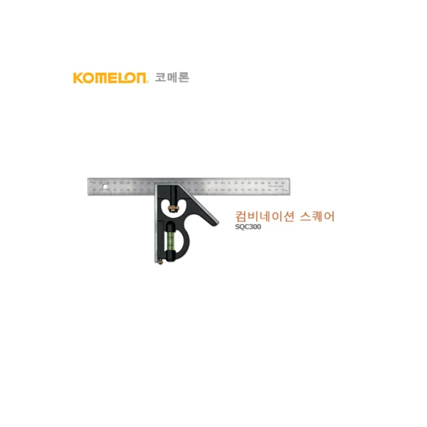[KOMELON] Combination Square 300MM (12")