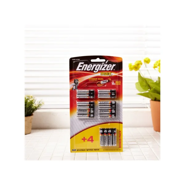 Energizer Max Alkaline AAA Batteries (12+4P)