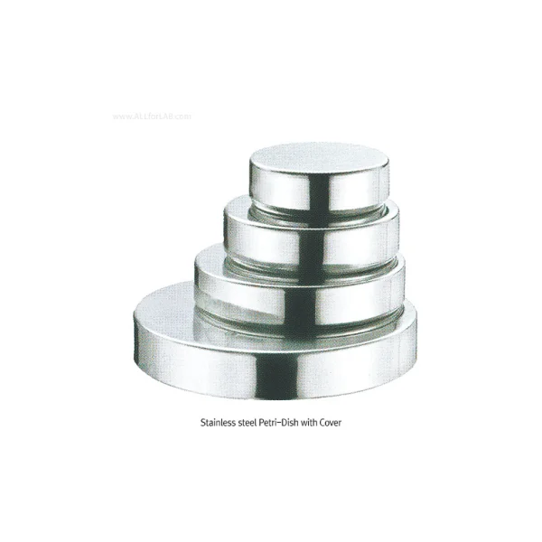 DAIHAN Stainless Steel Petri Dish s/ t (Ø60xH20mm, C9.1223)