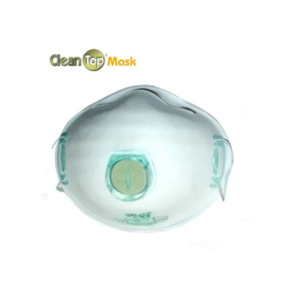 [CLEANTOP] Dust Mask 228V (10 pcs/ pack, with exhaust valve/ half mask)