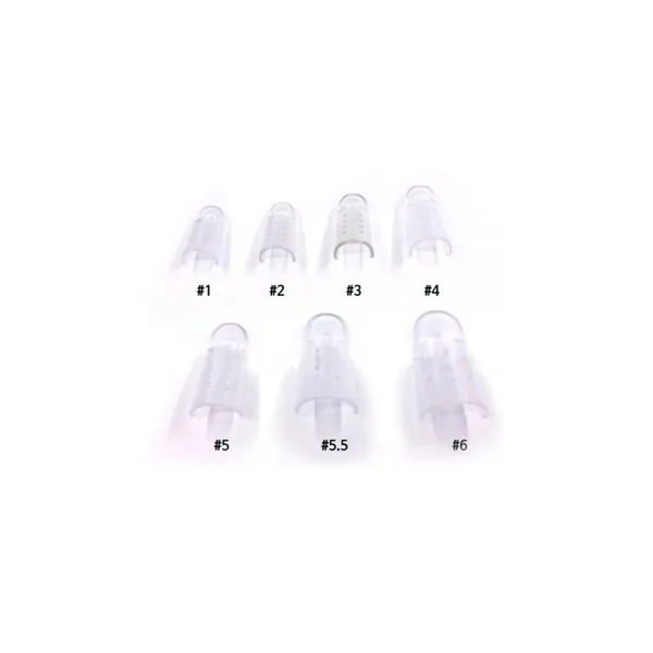 [J1 MEDICS] Finger Cot JM - 525 (Size 4/ Thimble Type/ Translucent, Plastic, Finger/ Splint)