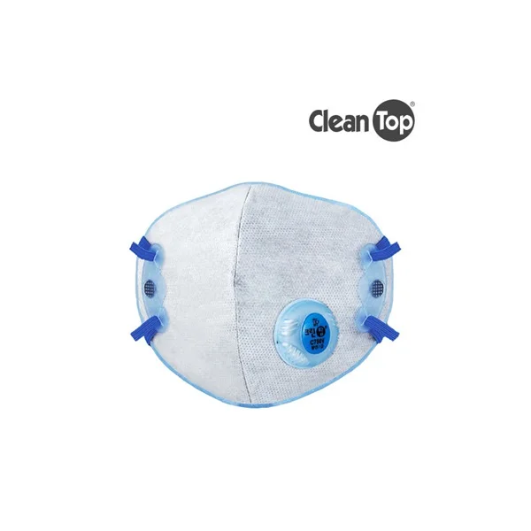CLEANTOP Dust Mask C750V (10 pcs/ pack, with exhalation valve/ half mask)