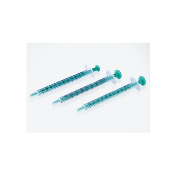 HSW Norm Ject Plastic Syringe A1 (1ml, 100 pcs, Luer tip, Made in Germany)