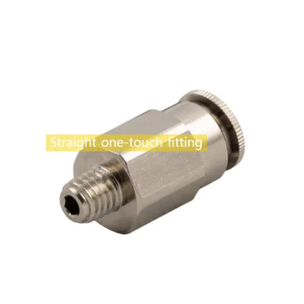 AIGNEP 6mm M6 One - Touch Straight Fitting (04062326) Min. Qty 5