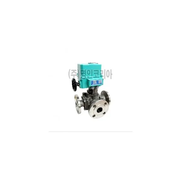 [JS VALVE] Electric Ball 3 - Way Valve (DC24V) 40A (Stainless Flange)