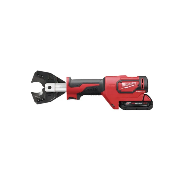 MILWAUKEE 18V Cordless Hydraulic Cable Cutter M18 HCC - 202C (Full Set/ 2.0Ah x2+Charger+Case)