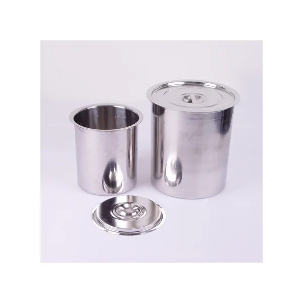 [LK LAB] SUS Oval Stainless Steel Container (1.7L, Ø120×H150mm, LCC - 12)
