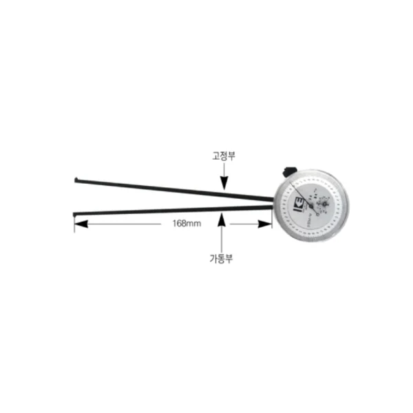 [KASEDA] KASEDA Inside Caliper Dial C Type * C180 - 09 90 - 114MMX0.02
