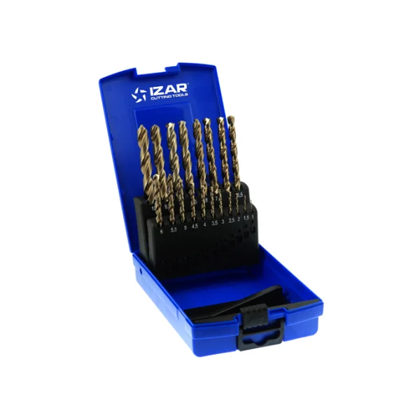 IZAR Cobalt Drill Bit Set 25 pcs (1.0 - 13.0MM)