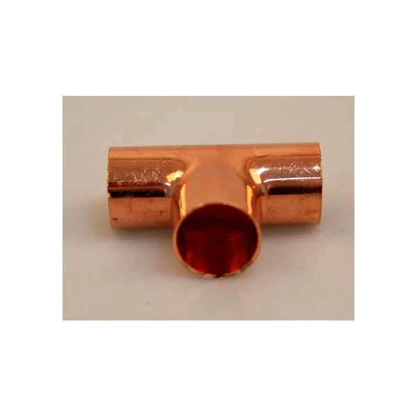 [POONGSAN] Copper Welding Tee (32x25A/ 34.92x28.58mm, 1 pc)