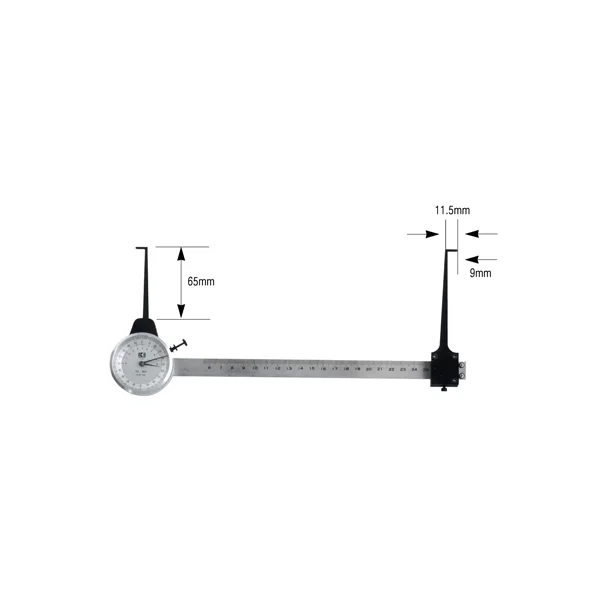[KASEDA] Long Jaw Inside Caliper LYC - 9 60 - 550MMX0.01