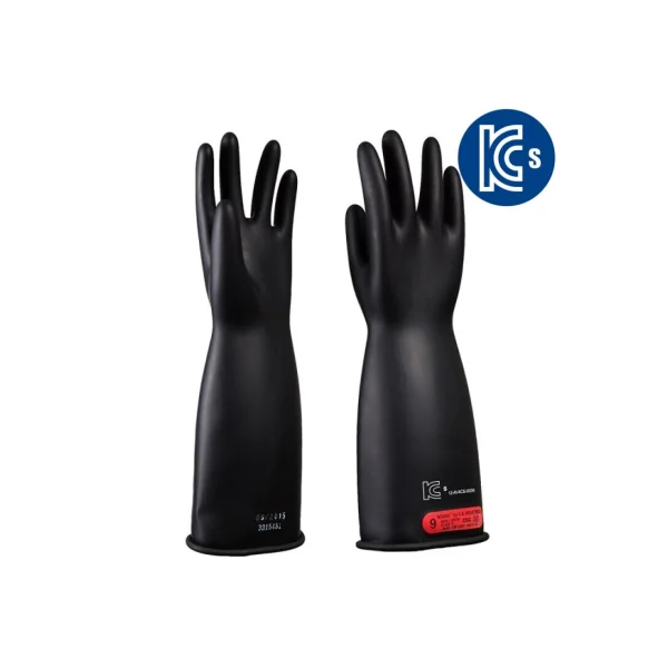 NOVAX Insulated Gloves 1000V (Size 9/ Black, KCS Certified/ Class 0/ Safety Gloves)