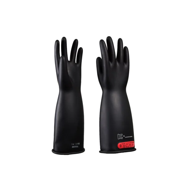 NOVAX Insulated Gloves 1000V (Size 10/ Black, KCS Certified/ Class 0/ Safety Gloves)