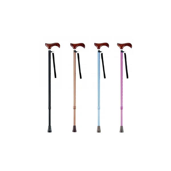 Makitech Color Small Hand Adjustable Cane for Seniors (AS - 10) (Purple)