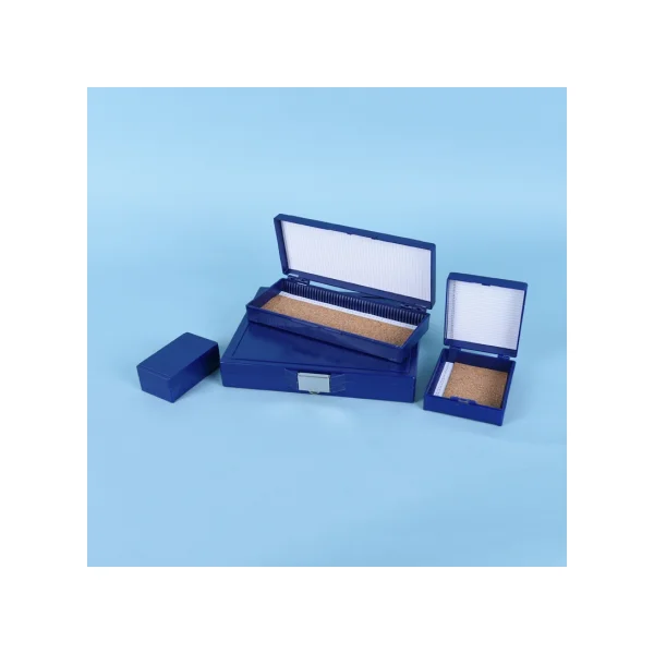 [LK LAB] Slide Storage Box (for 12 Slides, Metallic Gray, 0500 - 3013 - 07)