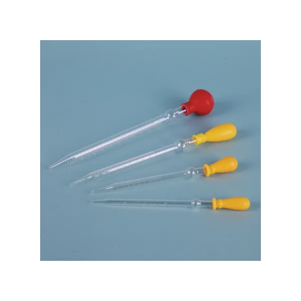 [LK LAB] Graduated Glass Pipette (5ml/ L185mm, 0.1ml Graduation, 5 pcs/ PACK, DS - G - 05)