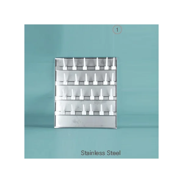 [LK LAB] SUS Wall - Mounted Drying Rack (W600×H800mm, 24 Hooks, WRS001)