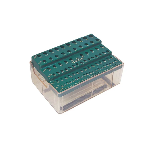 [ROCKY] Drill Case (Square) DS - 10 (Gold Foil Marking)