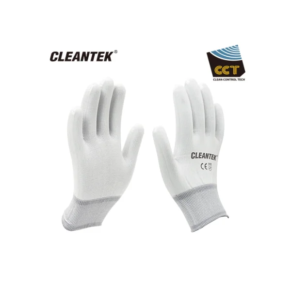 Klintech Polyester Inner Gloves (13G/ White, L)