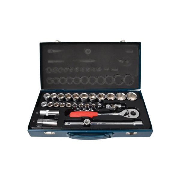 [J - TECH] Socket Wrench Set J - SWS - 27S 1/ 2 - 27PCS