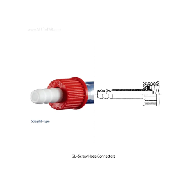 [DURAN] GL14 Teflon Tubing Connector Vent Type SM.28623060